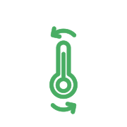 Well-insulated building
