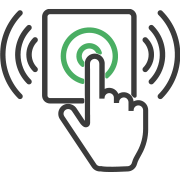 Emergency, fire and security alarms in business centers 