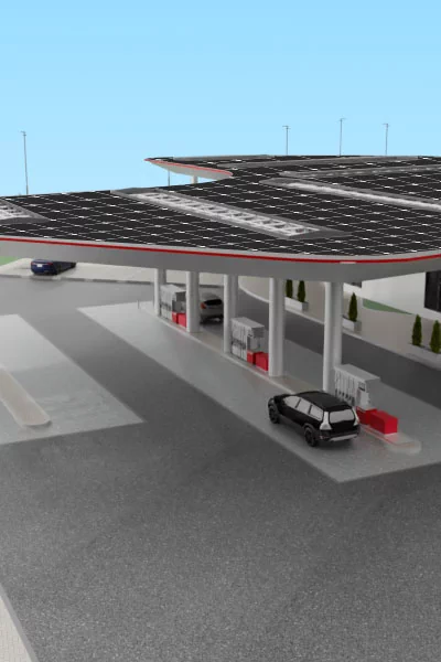 Solar carport